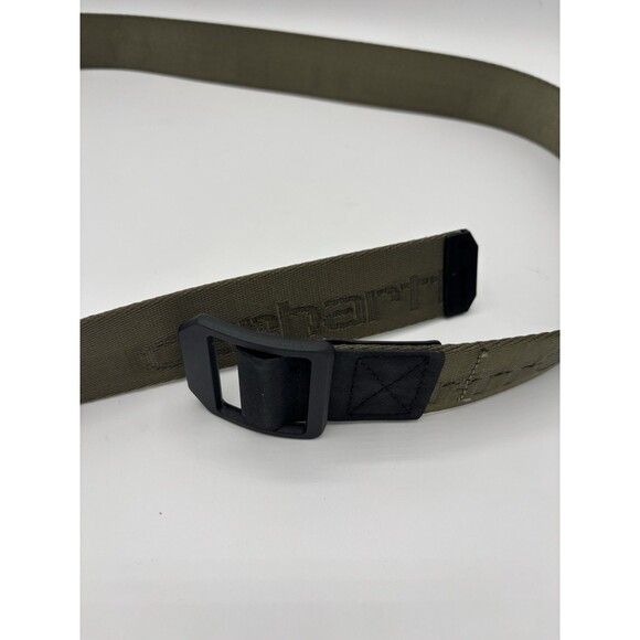 CARHARTT Mens Nylon Webbing BELT, Size XL 42 44 Green Ladder Lock WB5768-M - Picture 2 of 5